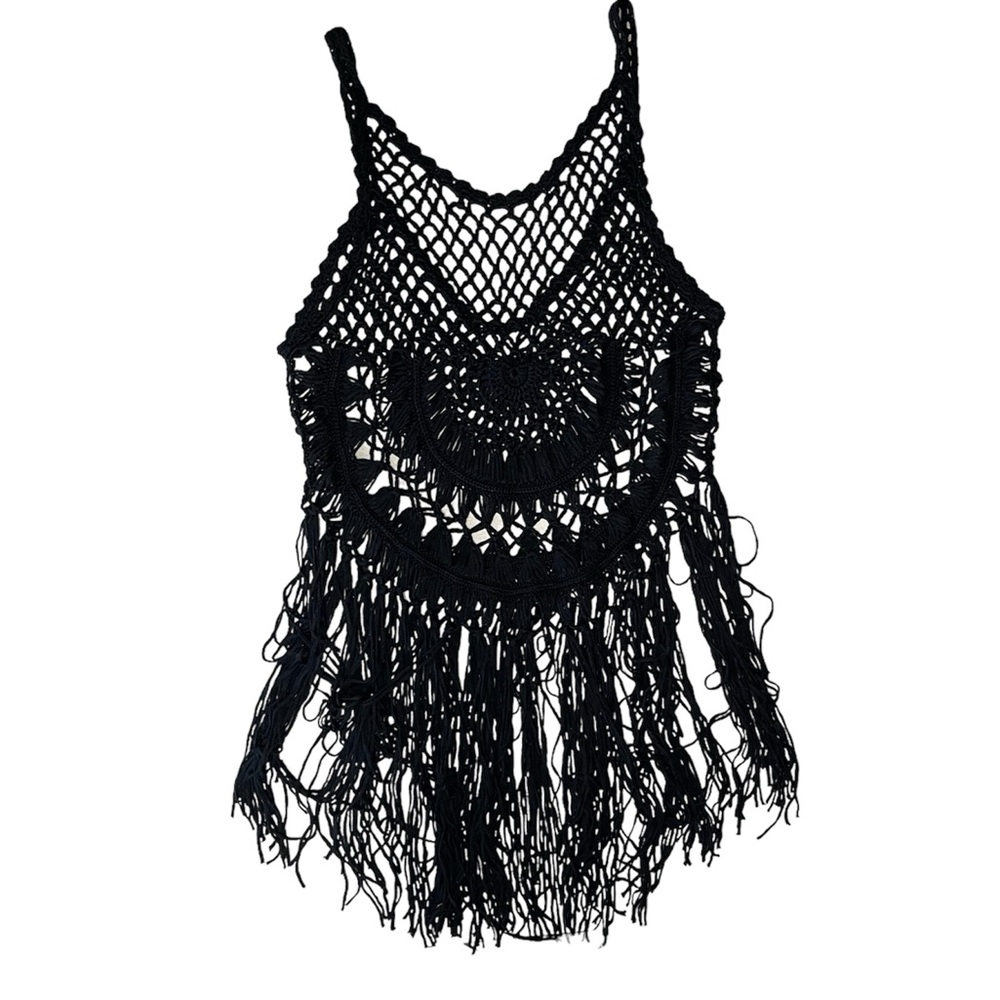 Crochet Swimwear Beach Coverup